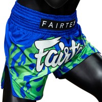 Fairtex "Jo Nattawut" Шорты Тайский Бокс Blue